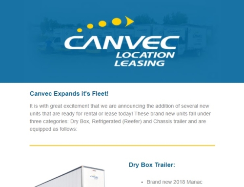 Canvec – Newsletter